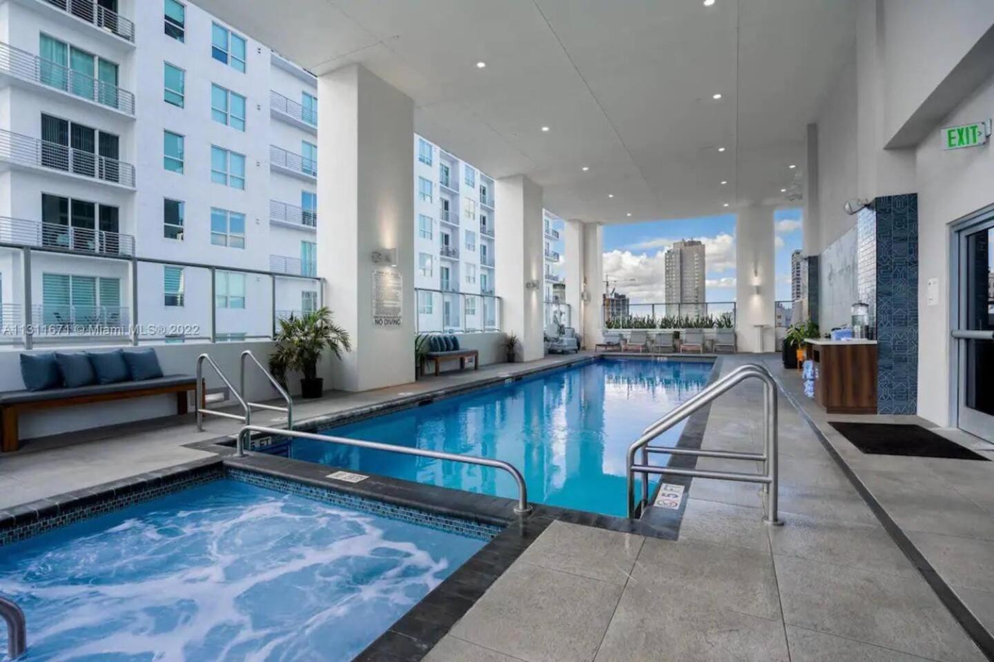 2 Bedrooms Design Condo Downtown Miami Pool And Gym Luaran gambar